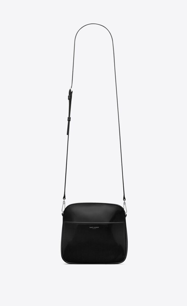 SAINT LAURENT PARIS mini camera bag in brushed leather | Saint Laurent ...