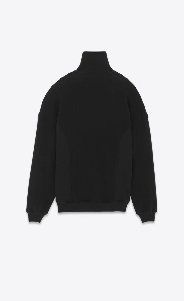 SAINT LAURENT half-zip sweatshirt | Saint Laurent | YSL.com