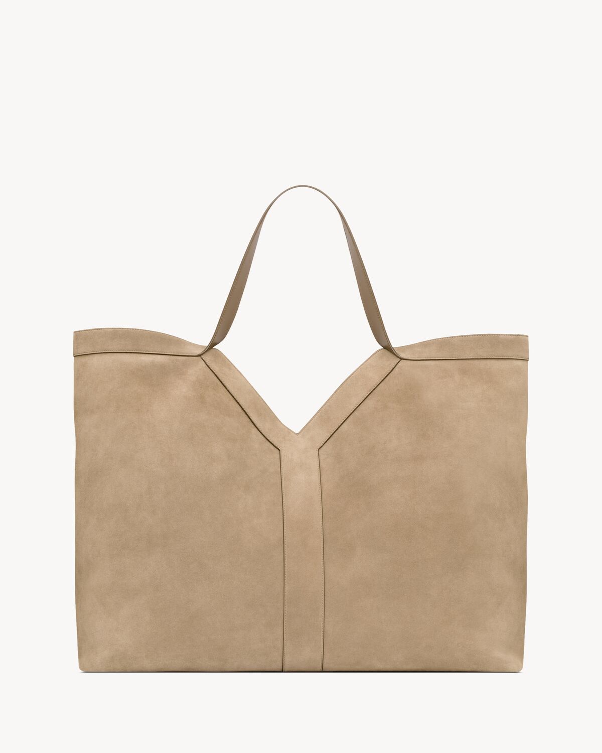 y large tote in suede
