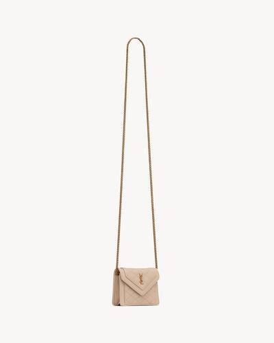 gaby micro in quilted lambskin