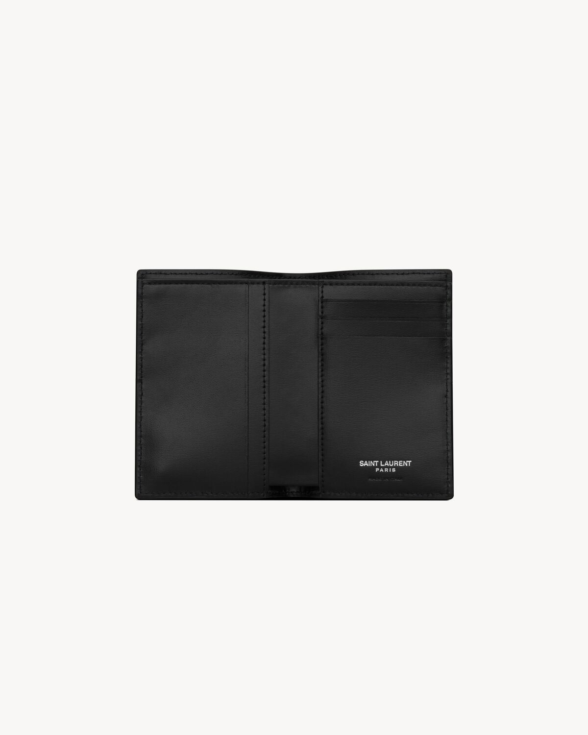 TINY CASSANDRE credit card wallet in matte leather