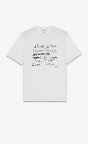handwriting print t-shirt