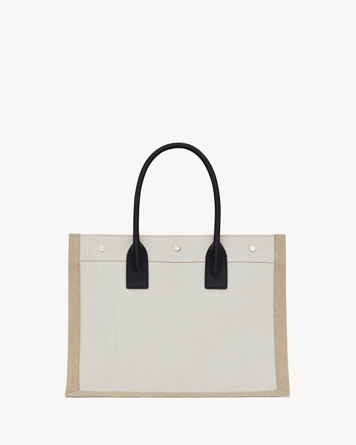 rive gauche small tote in canvas