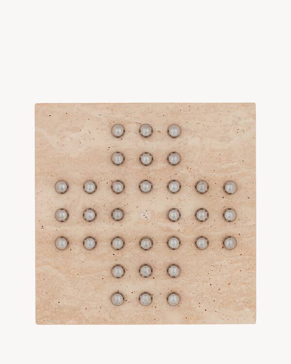 SOLITAIRE IN TRAVERTINE