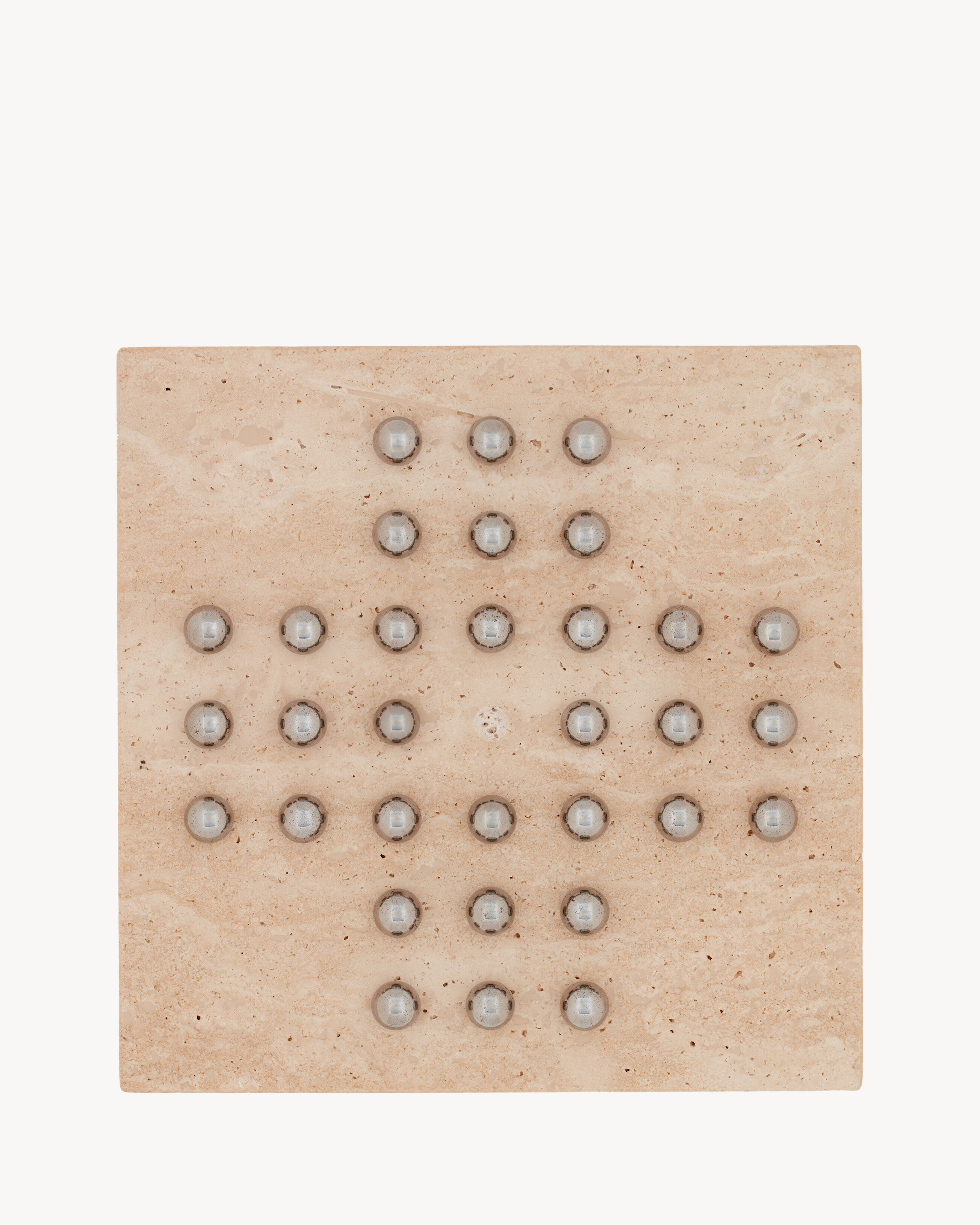 SOLITAIRE IN TRAVERTINE