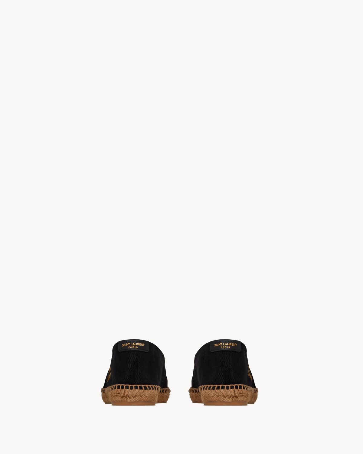 Espadrilles brodées Saint Laurent en toile