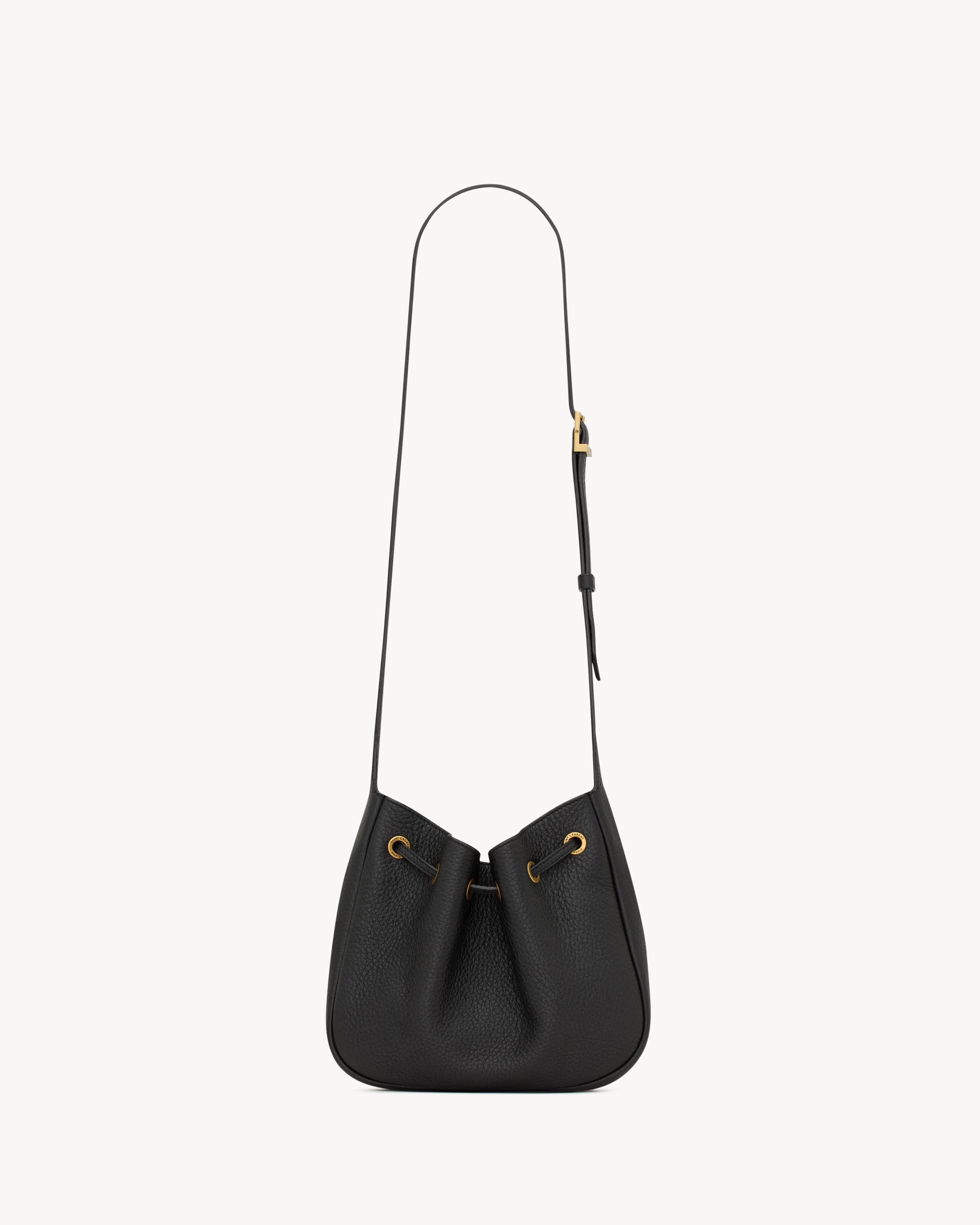 paris vii mini hobo in grained leather