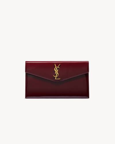 UPTOWN pouch in patent leather | Saint Laurent | YSL US