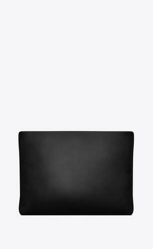 saint laurent large puffy pouch in lambskin