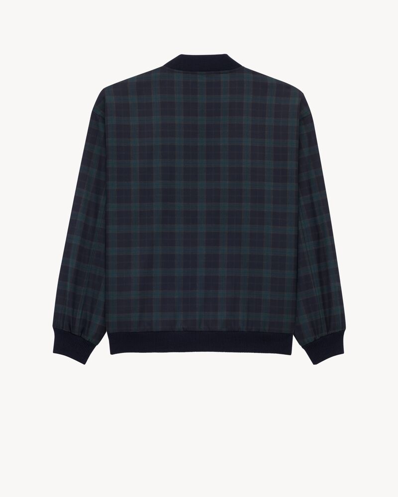 CASSANDRE bomber jacket in check
