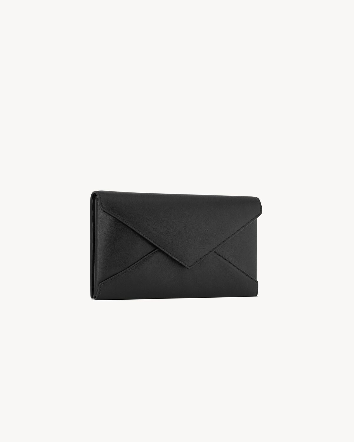 letter large wallet in leather