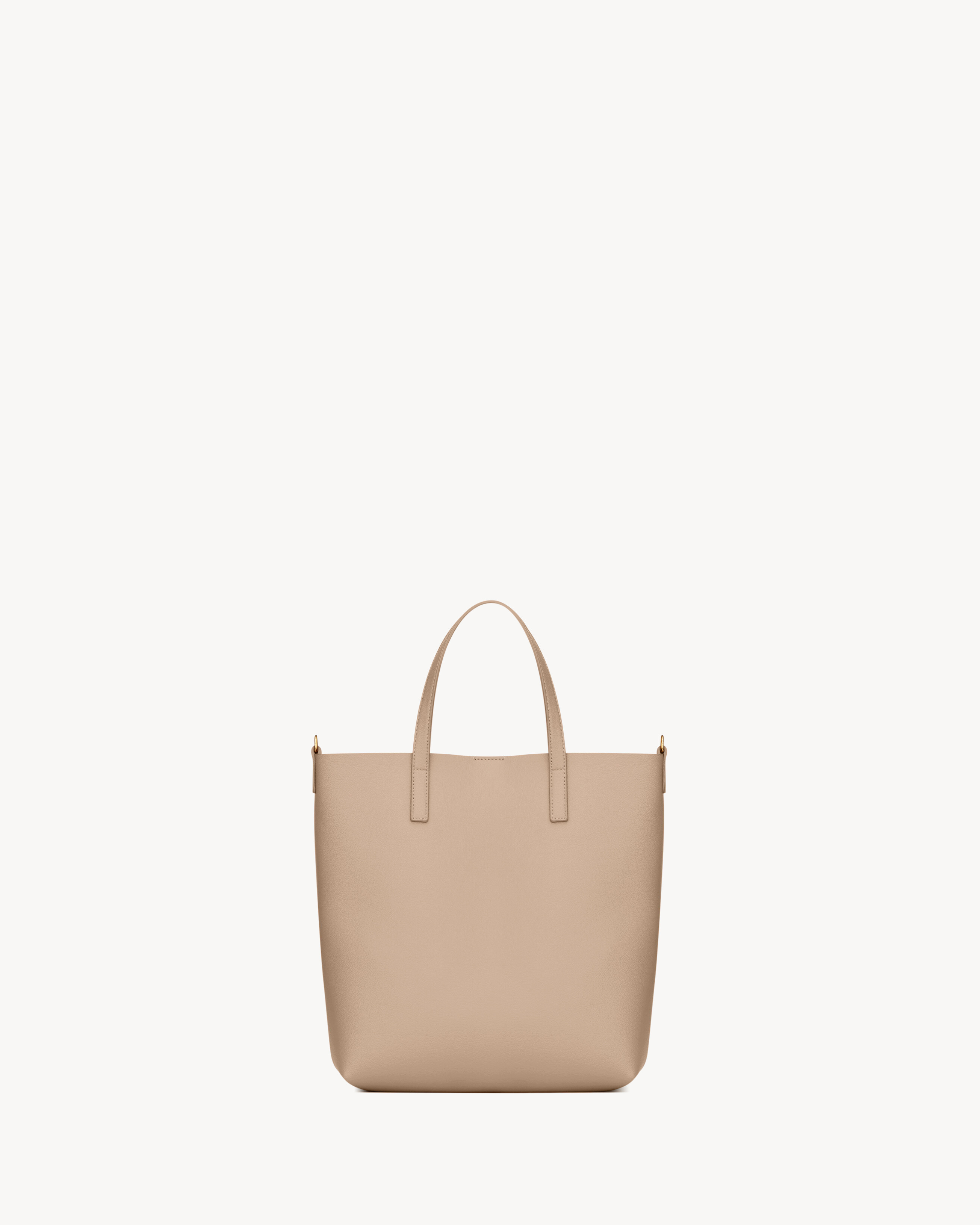BOLSA SHOPPING TOY SAINT LAURENT EM COURO