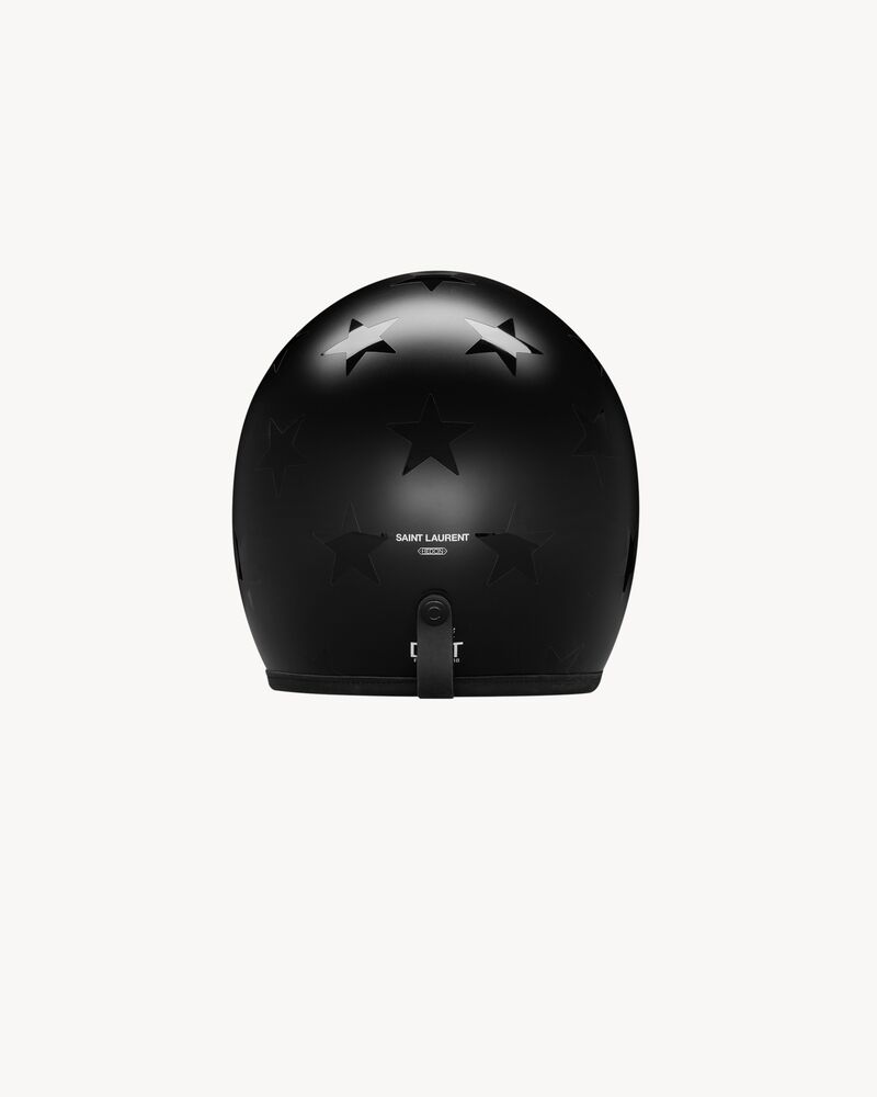 Star pattern Hedon Motorcycle helmet