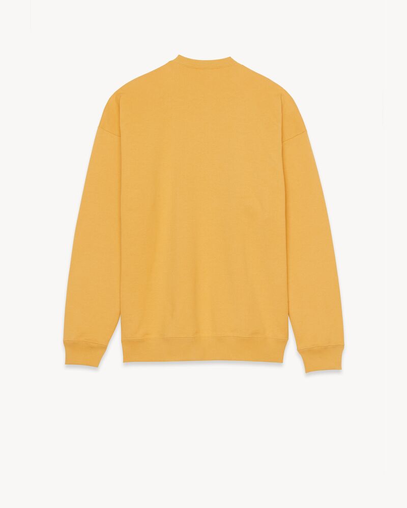 Saint laurent sales yellow sweatshirt