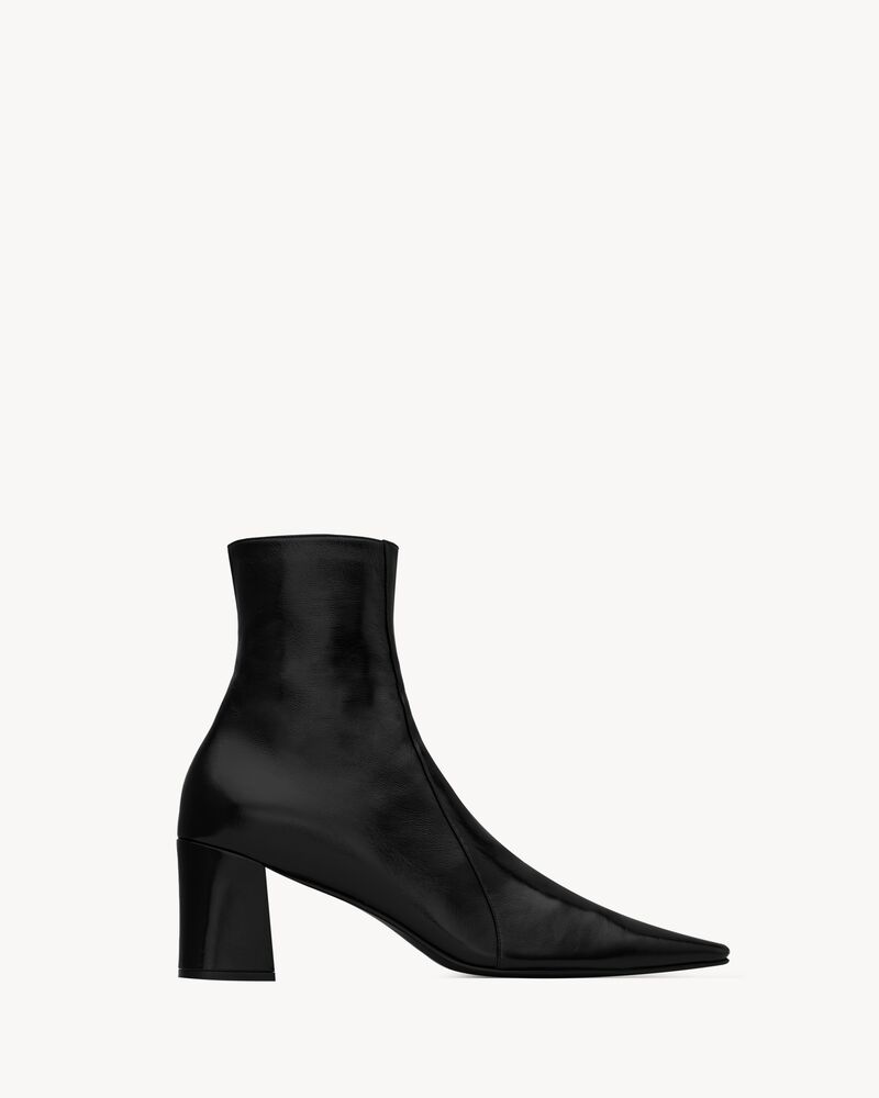 RAINER boots in smooth leather