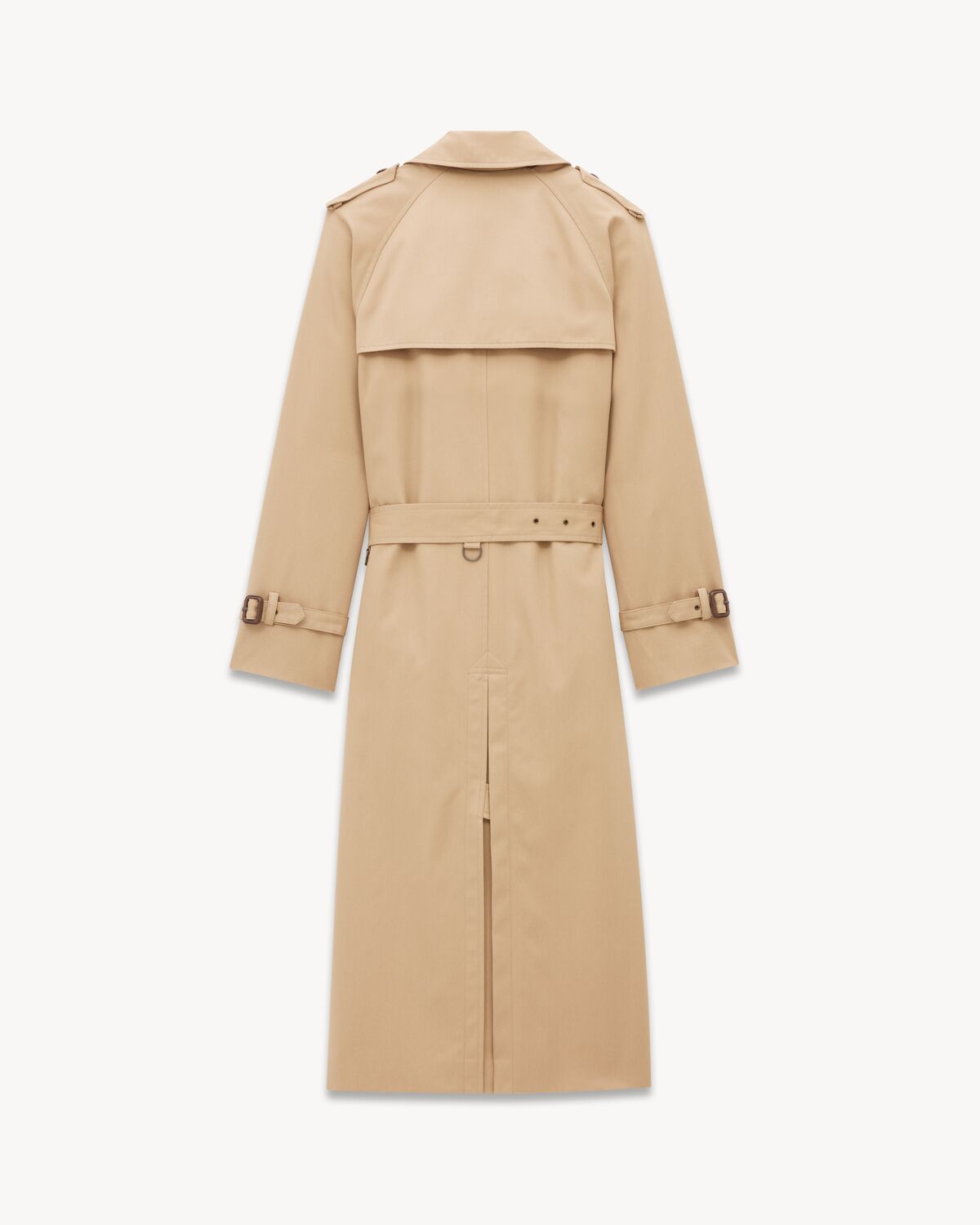 Trench en gabardine