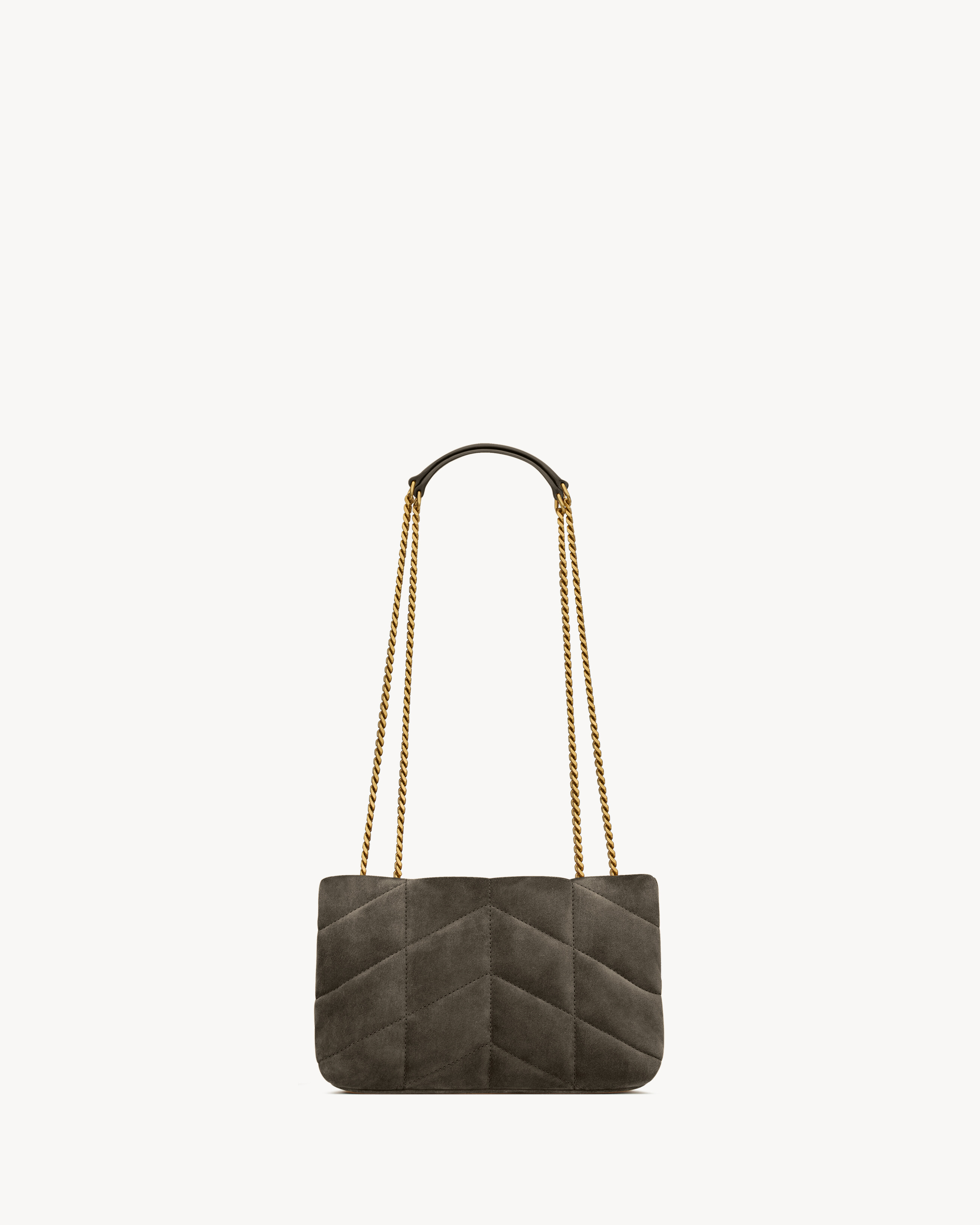 Toy PUFFER in suede