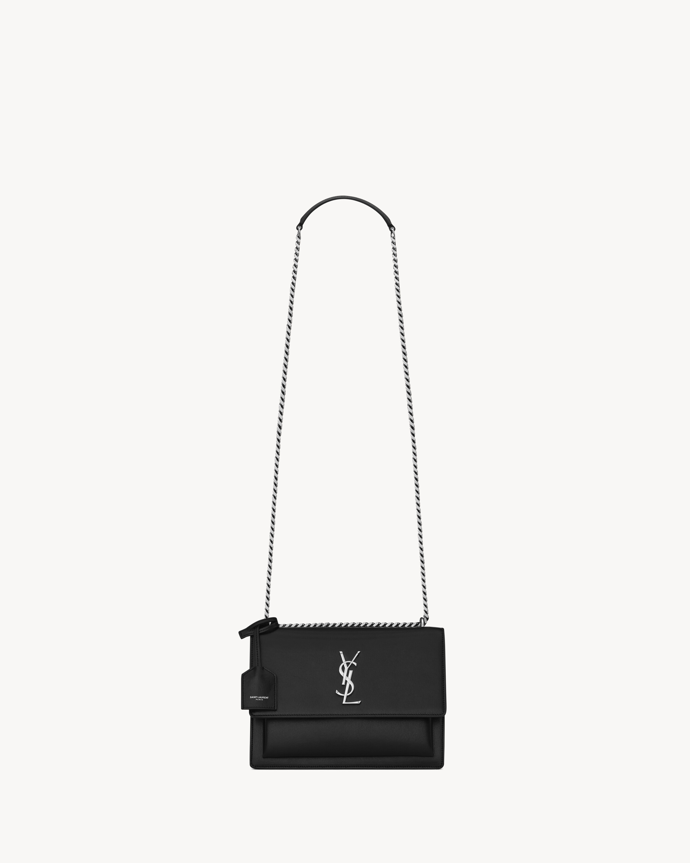SUNSET Medium Tasche aus Glattleder