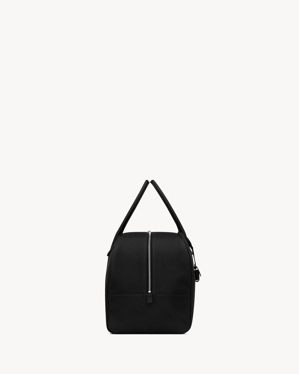 sac bowling duffle en cuir grainé