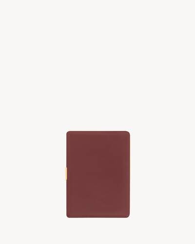 TSUBOTA PEARL EVERYDAY ESSENTIAL LEATHER CASE in Red | Saint Laurent ...