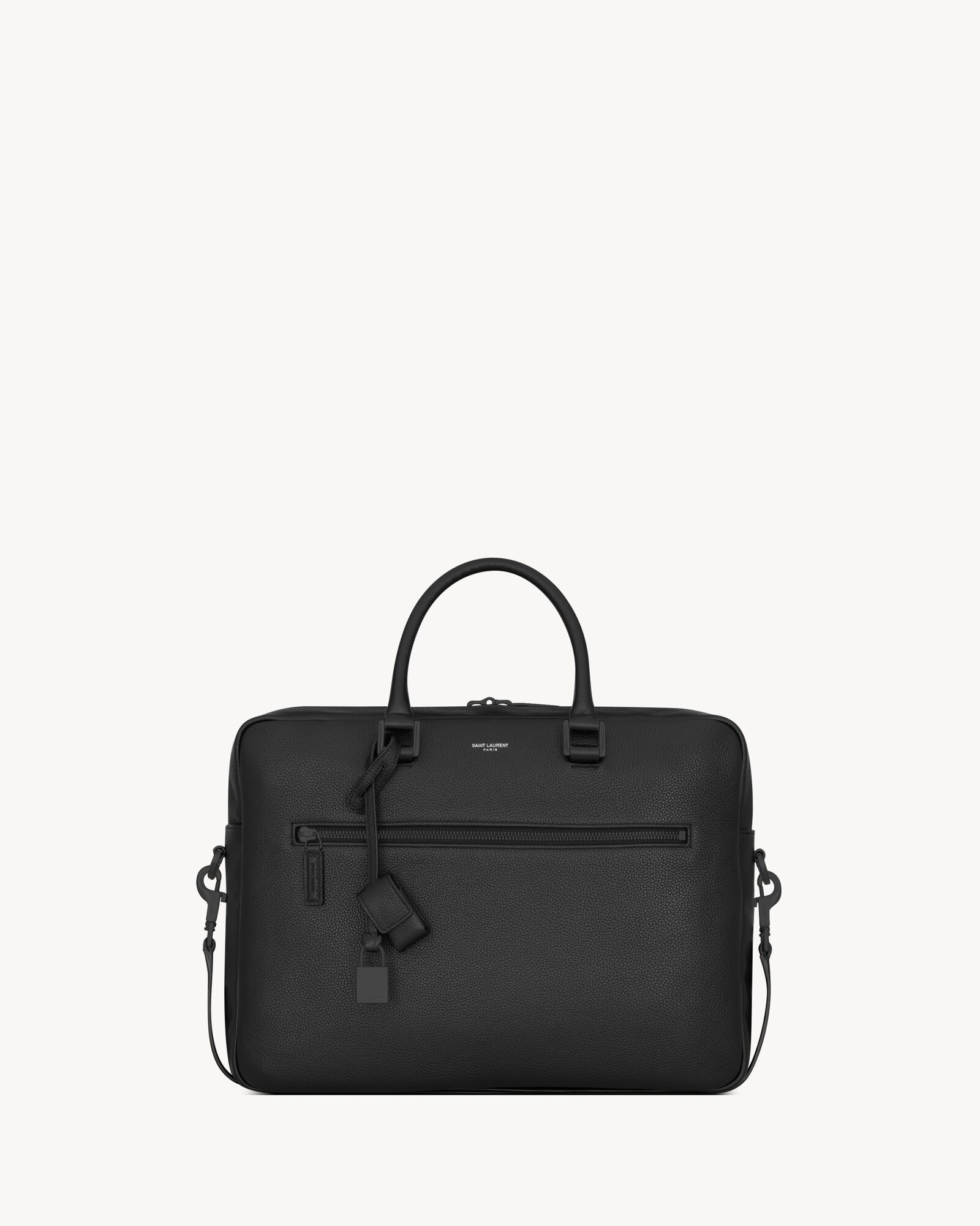 sac de jour briefcase in grained leather — 656670DTI0Z1000
