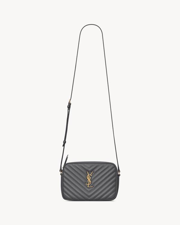 Lou Camera Bag de piel acolchada Saint Laurent YSL