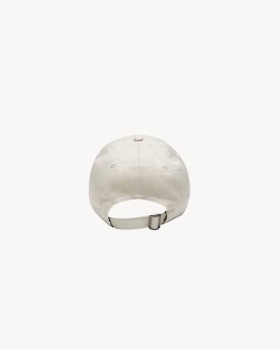 NEW ERA CASSANDRE CAP IN CANVAS, Saint Laurent