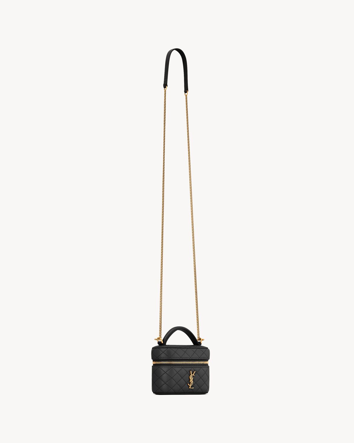 gaby micro vanity bag in lambskin