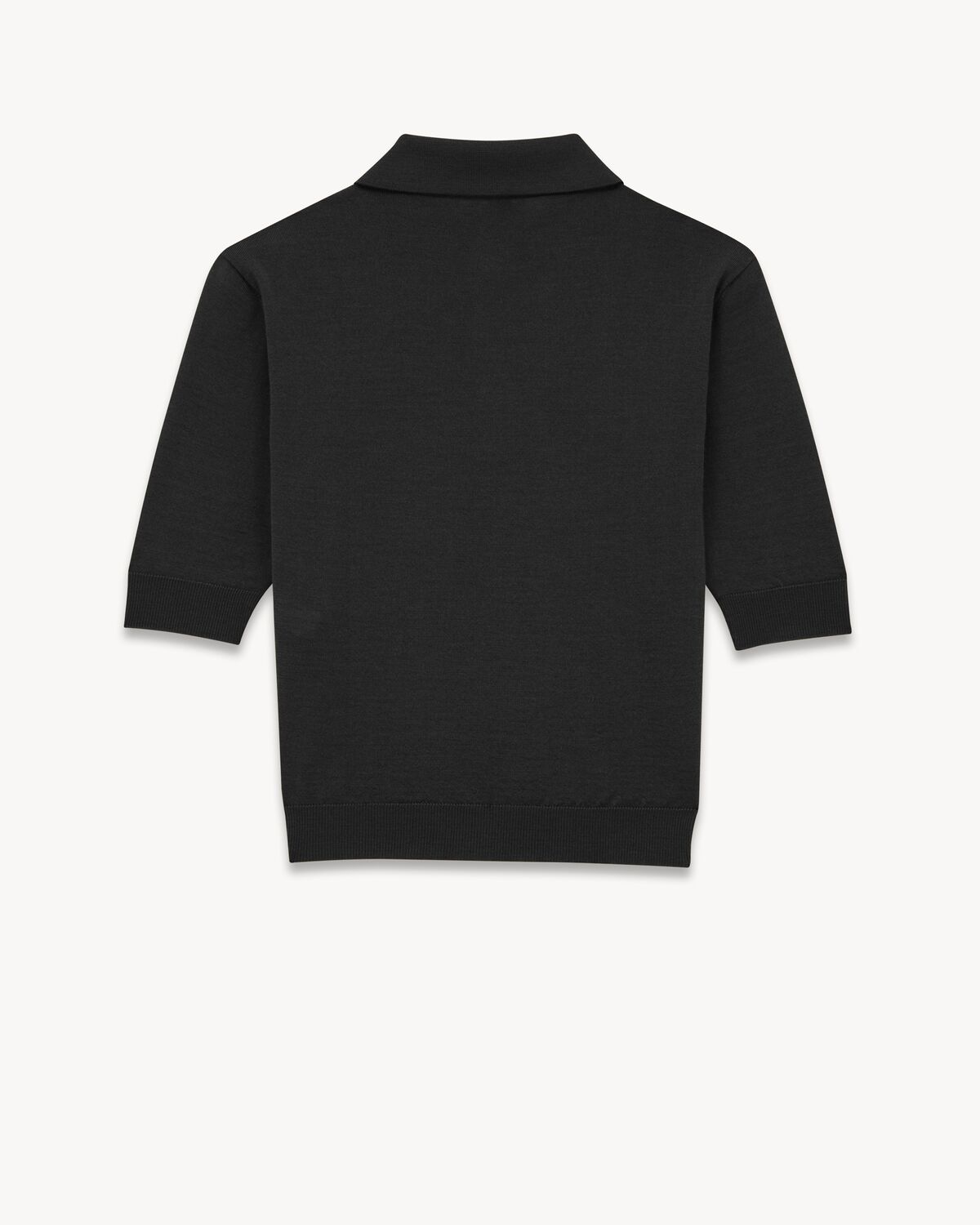 Polo Shirt Cassandre in Cashmere, Wool, And Silk