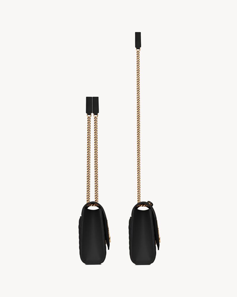 ENVELOPE MEDIUM IN QUILTED GRAIN DE POUDRE EMBOSSED LEATHER