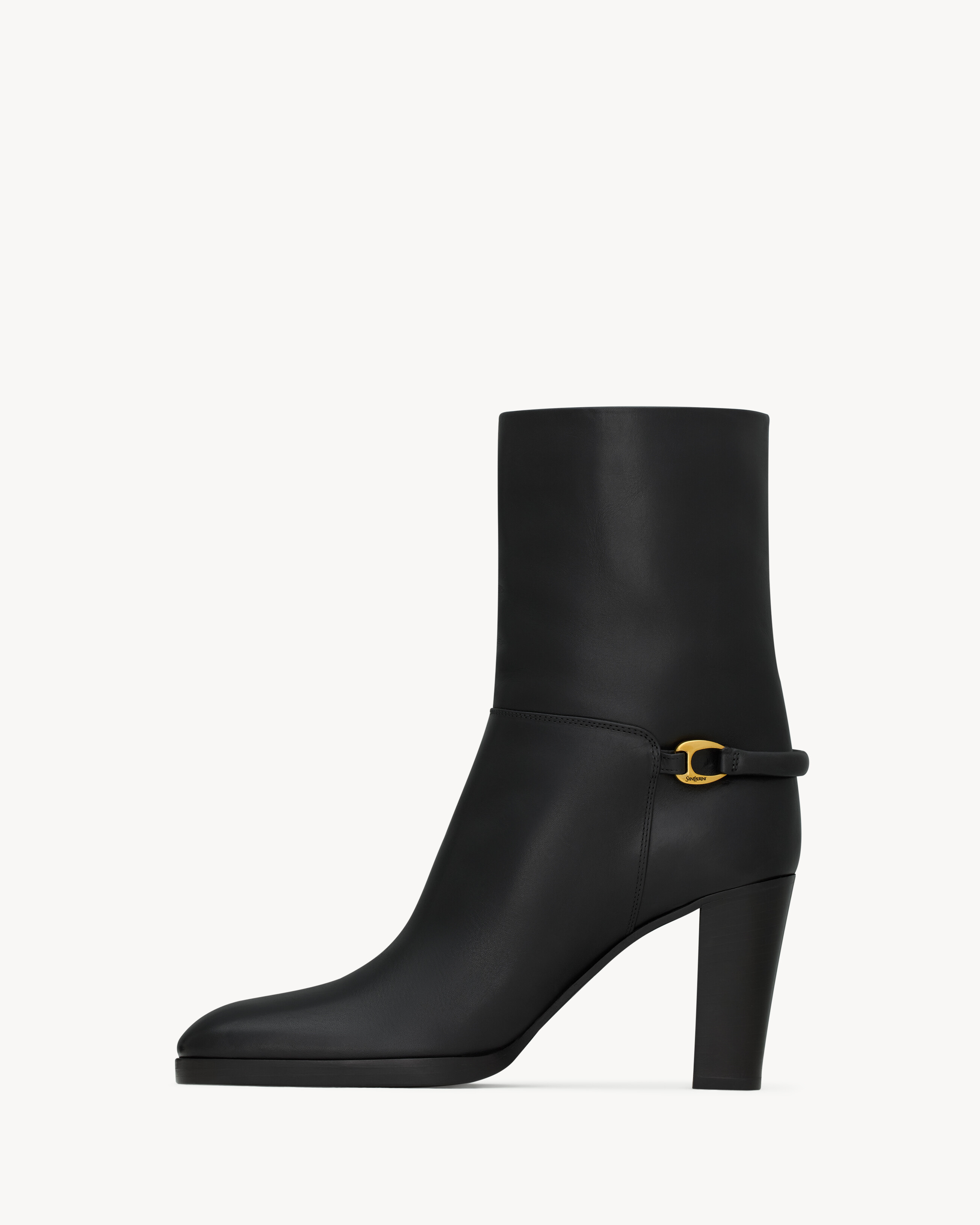 SULPICE booties in smooth leather