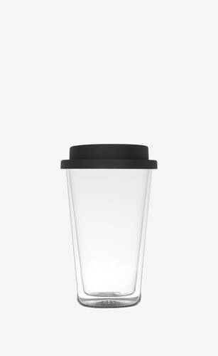 coffee mug in glass
