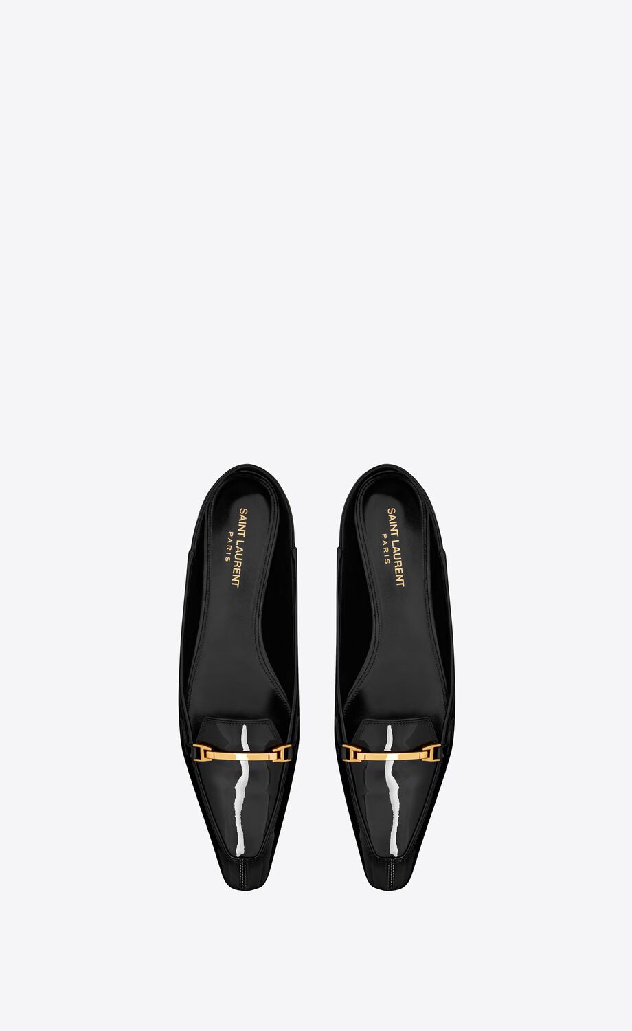 CHRIS SLIPPERS IN PATENT LEATHER | Saint Laurent | YSL.com