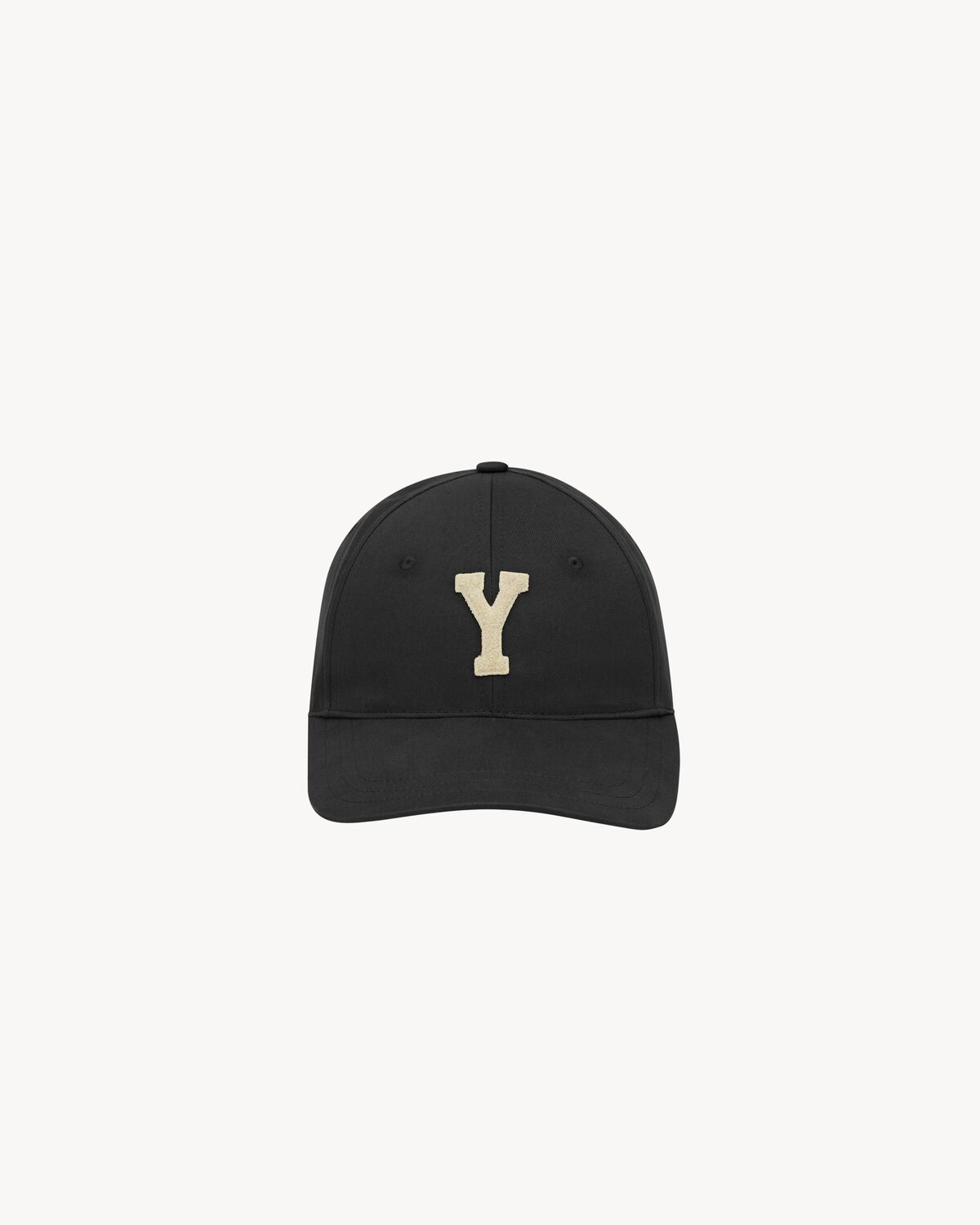 Y Varsity Cap In Gabardine Saint Laurent YSL y-varsity-cap-in-gabardine-saint-laurent-ysl