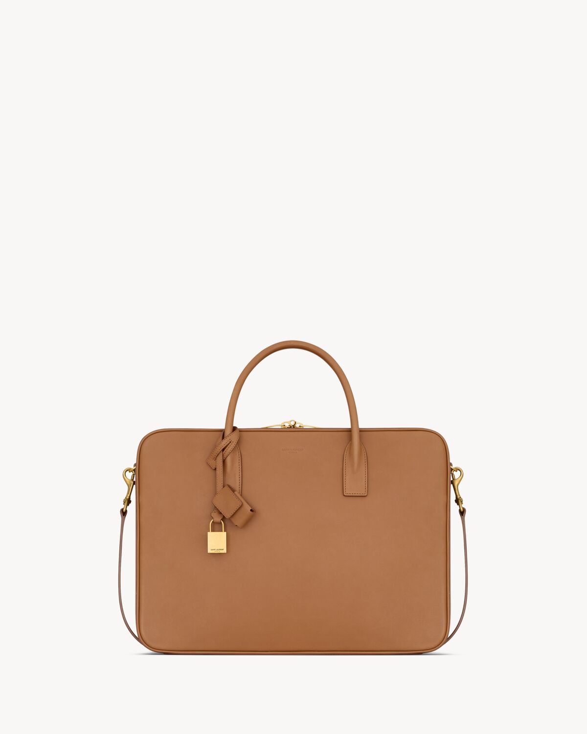 sac de jour large slim bauletto bag in leather