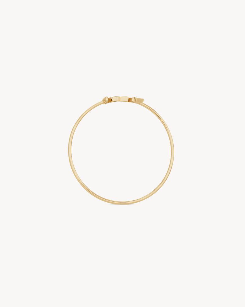 Jonc CASSANDRE en or Jaune 18 carats