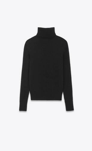 turtleneck sweater in wool