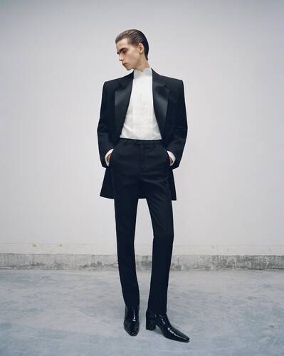 Yves Saint Laurent ブーツカット スーツサイズについて