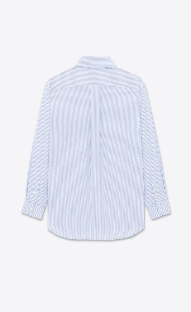 cassandre shirt in striped cotton poplin