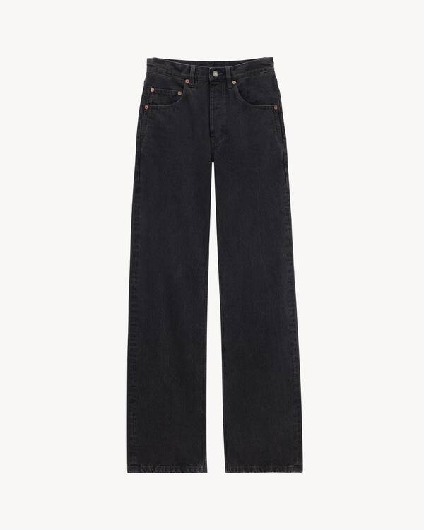 90'sバギージーンズ（ブラックロックデニム） | Saint Laurent