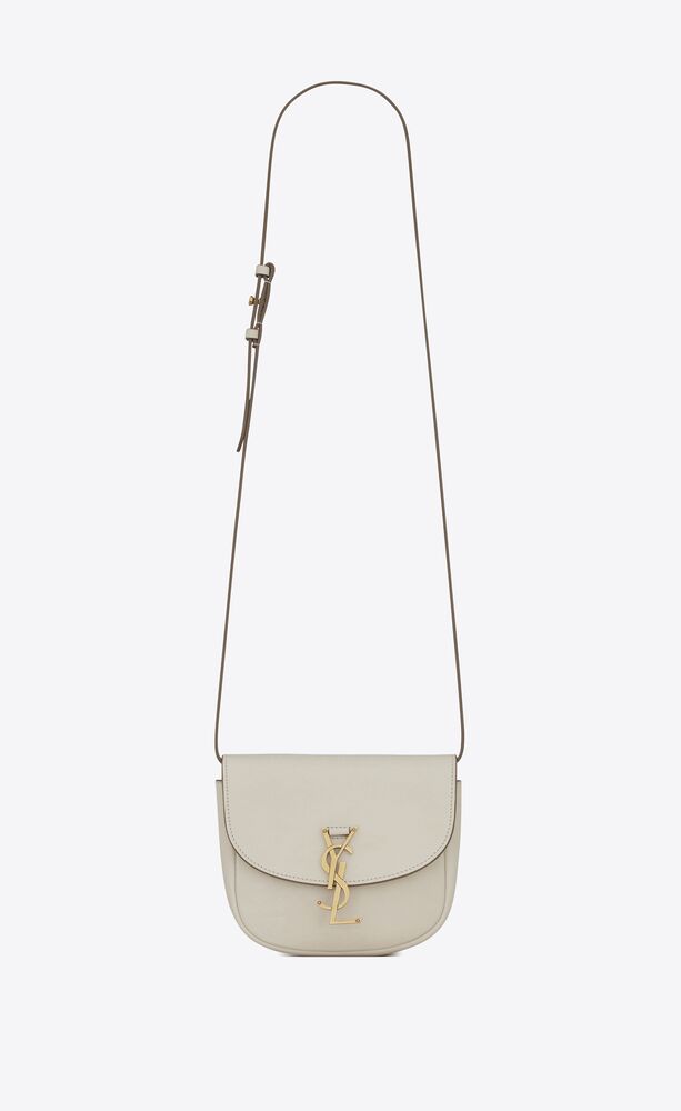 kaia small satchel in smooth leather