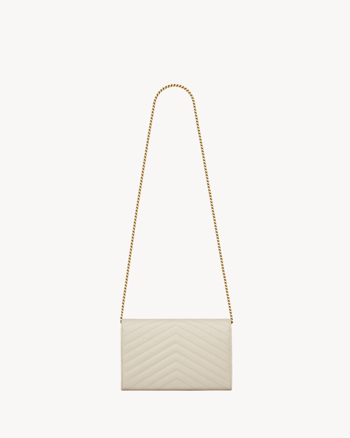 생로랑 그랭 드 푸드르 가죽 클래식 카상드르 체인 지갑 377828BOW019207