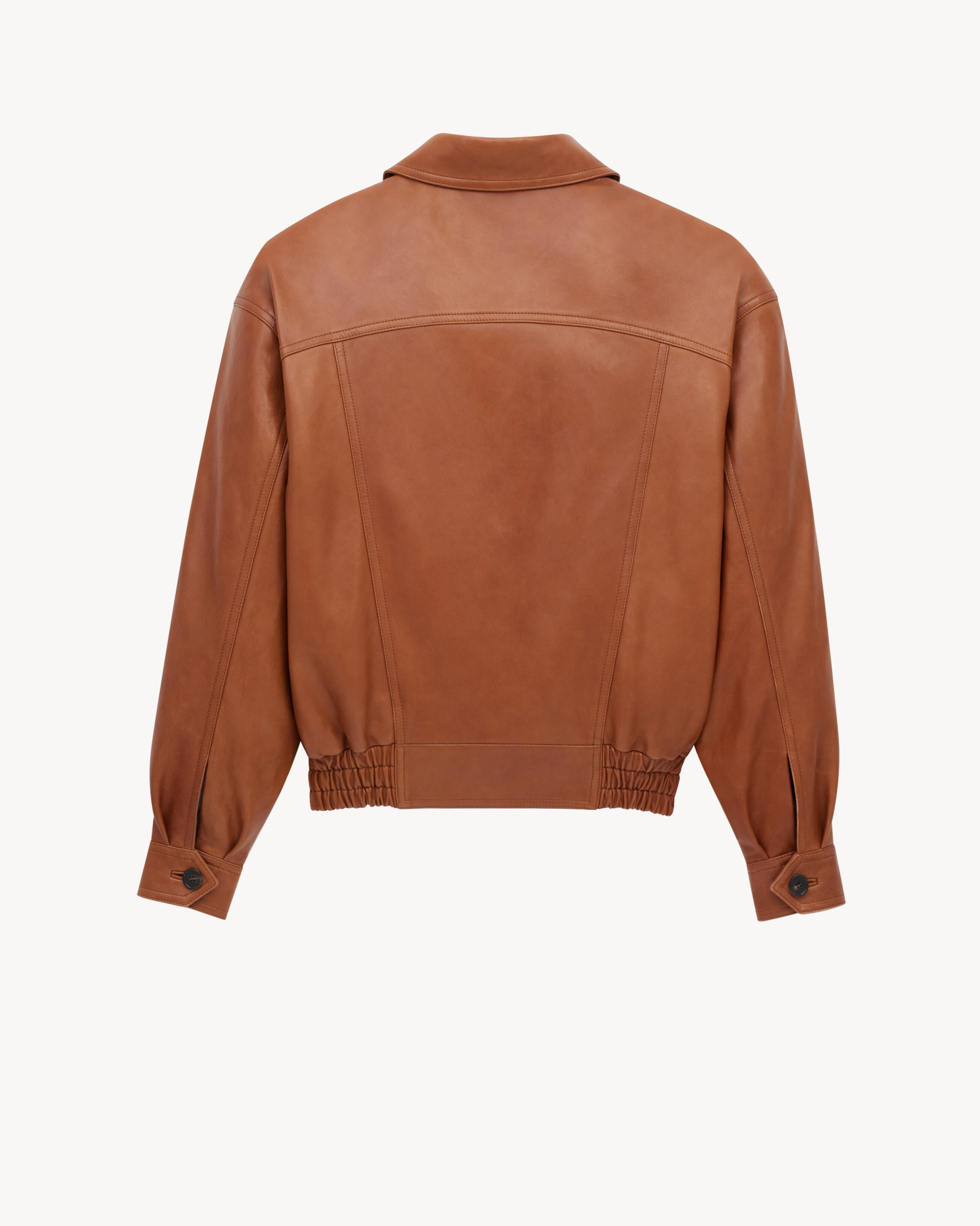 bomber jacket in lambskin