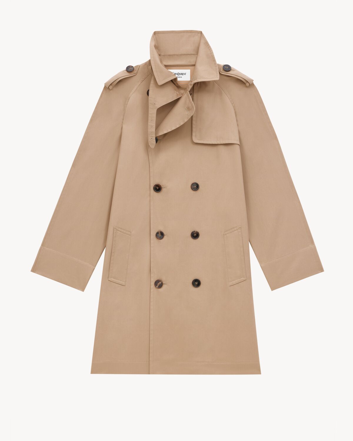 trench en gabardine