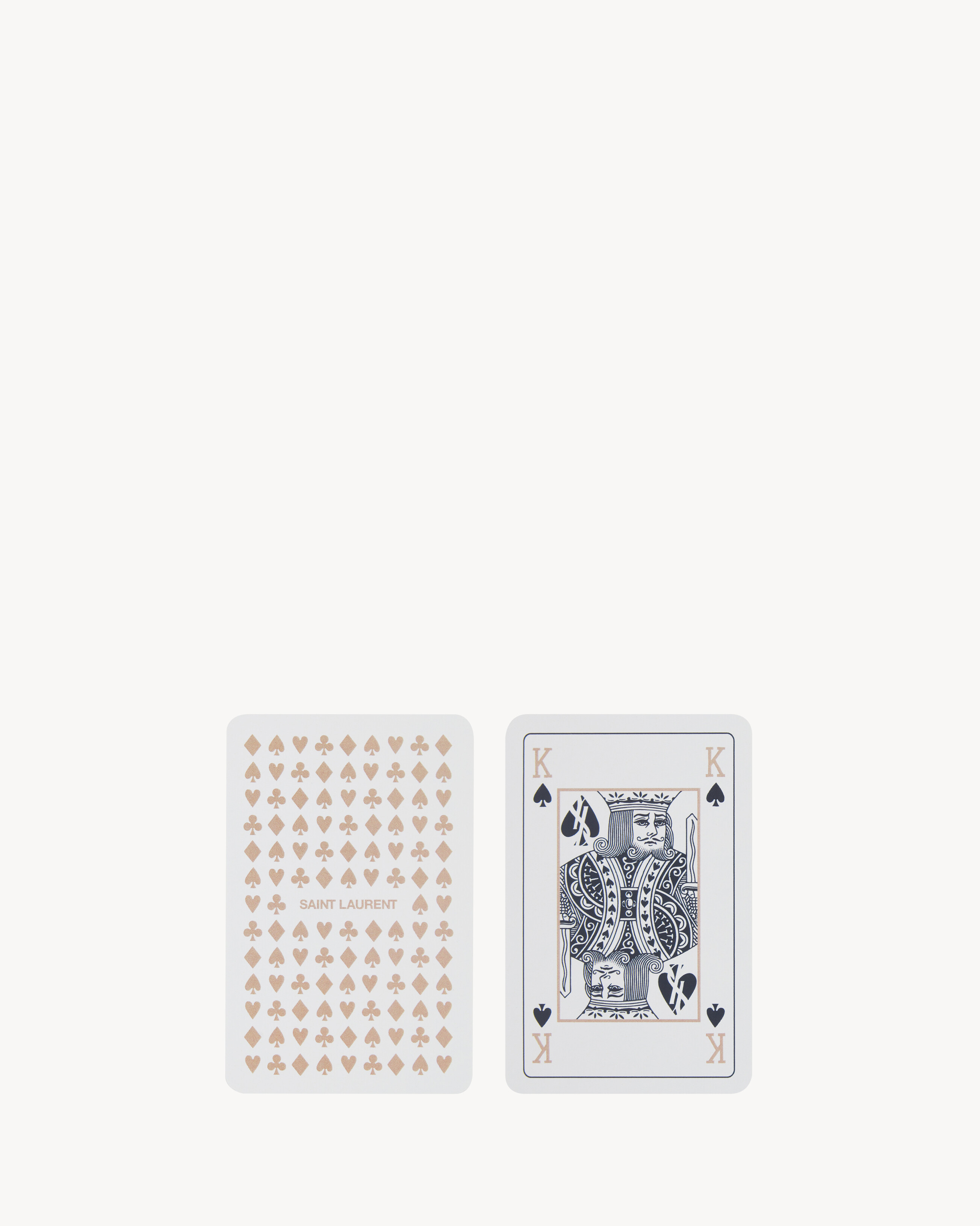 SAINT LAURENT PLAYING CARDS