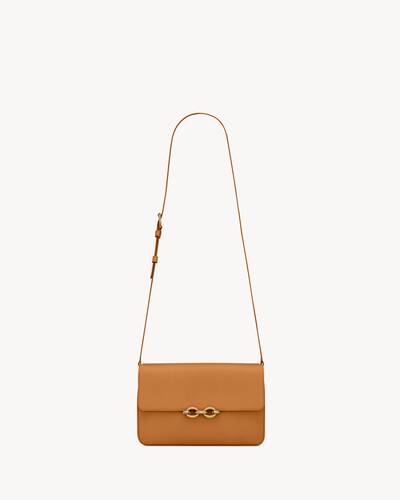 le maillon satchel in smooth leather