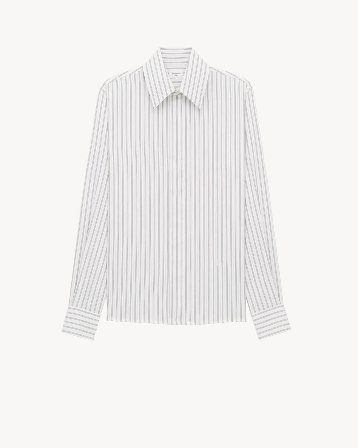 camisa cassandre de algodón con motivo de rayas