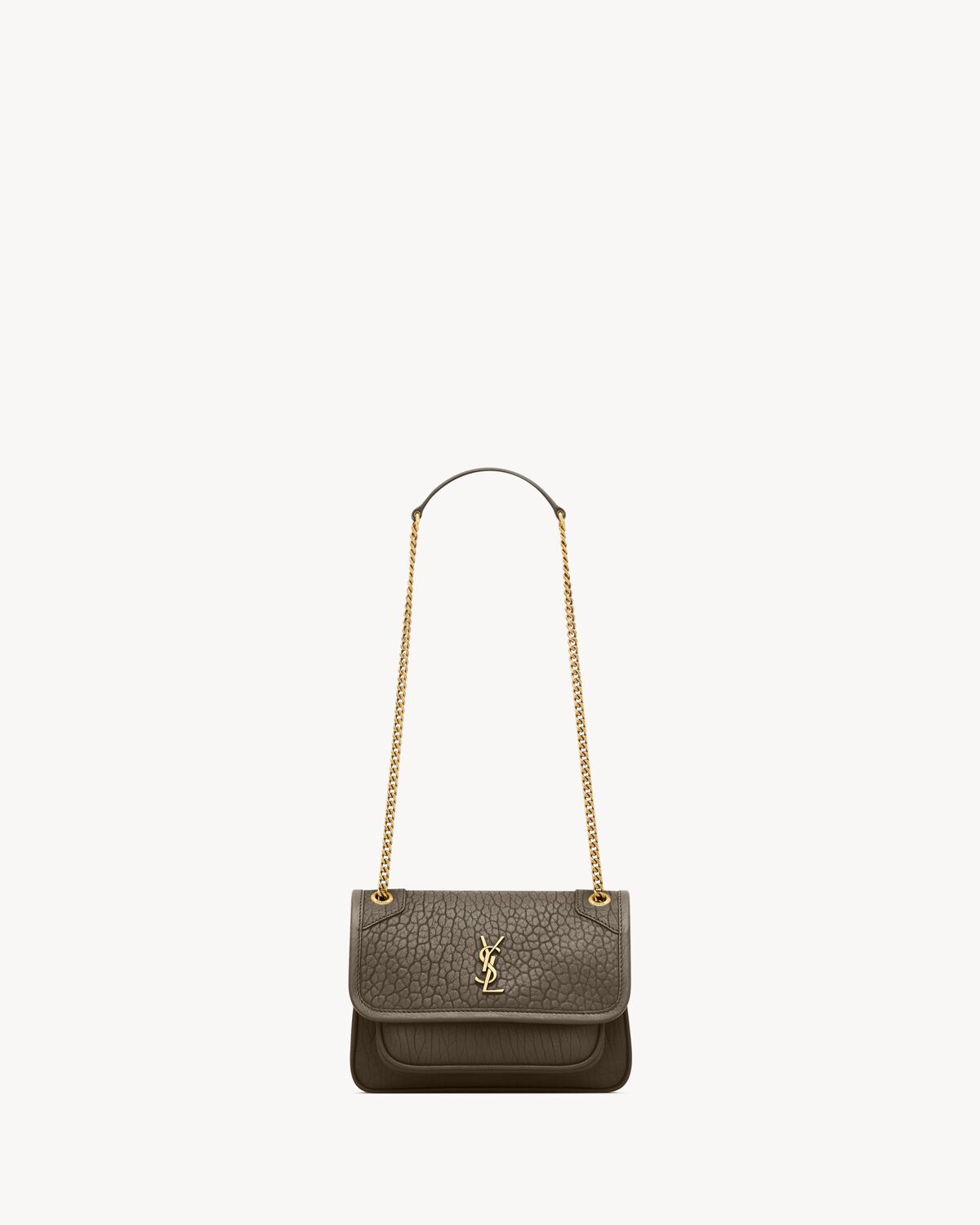 borsa niki mini in pelle di agnello martellata