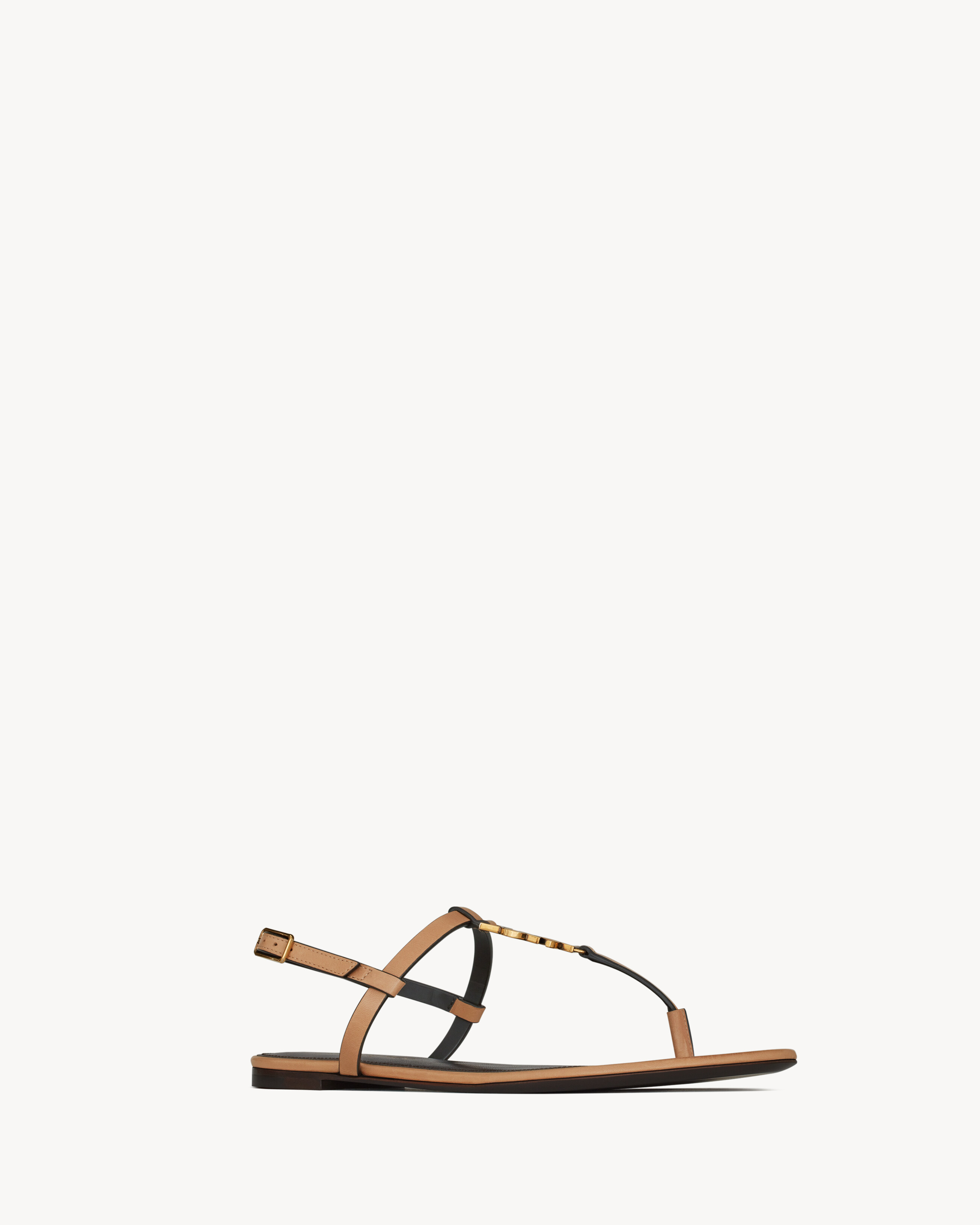 Cassandra sandals in vegetable-tanned leather