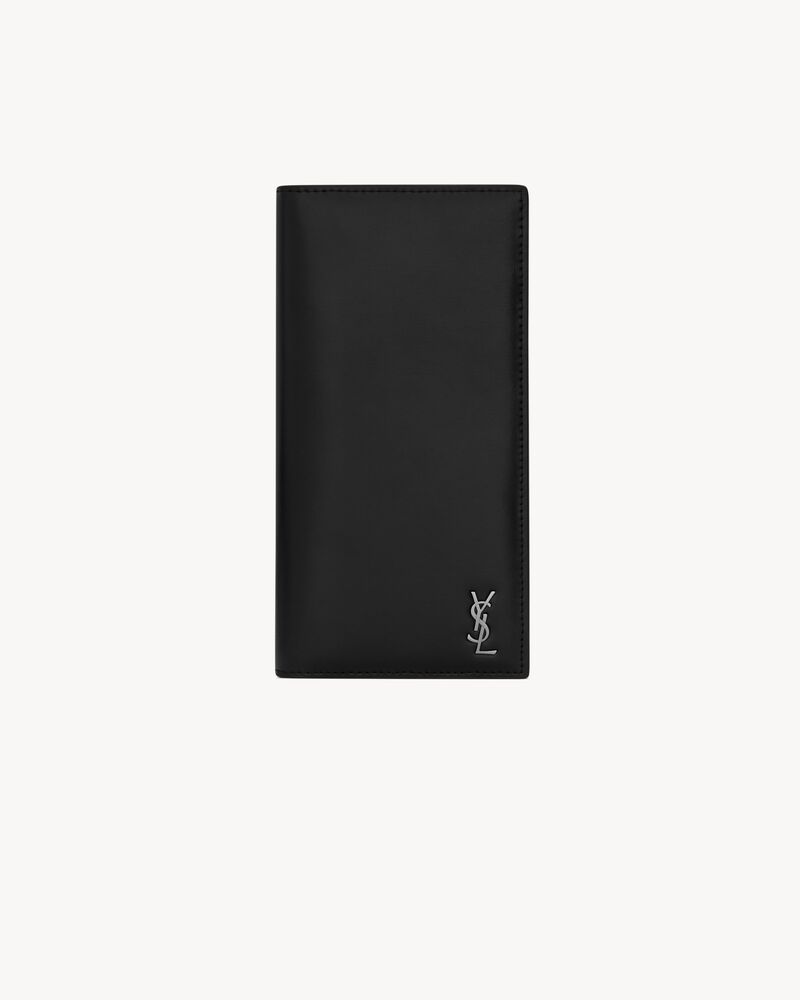 Saint Laurent Men's YSL Leather Wallet